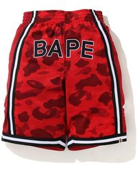 A Bathing Ape Shorts For Men Lyst Com