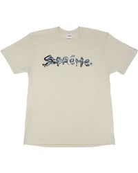supreme liquid tee white