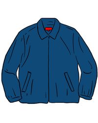 supreme velvet swirl work shirt