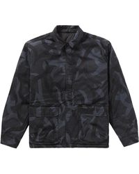 supreme reversible puffy work jacket