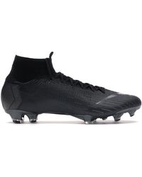 nike mercurial gs 360 fg cleat black volt