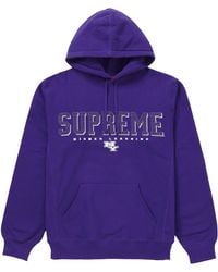 gems hooded sweatshirt supreme