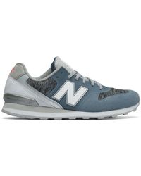 new balance 696 luxury running sneaker