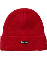 supreme mohair beanie black