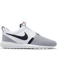 nike white roshe run