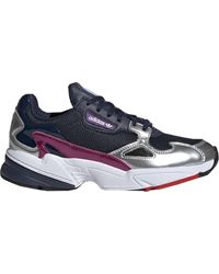 adidas falcon navy blue