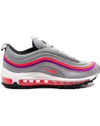 womens nike air max 97 wolf grey solar red
