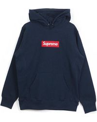 supreme box logo pullover hoodie multi