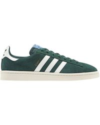 adidas campus green suede