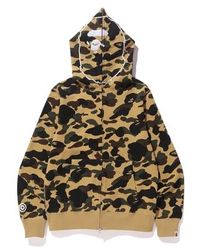 bape 1st camo shark hoodie