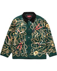 quilted paisley jacket supreme