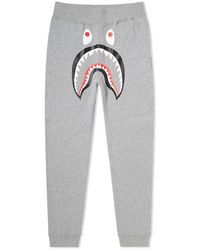 bathing ape shark pants