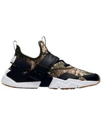 camo huaraches mens