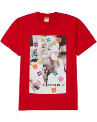 supreme naomi tee red