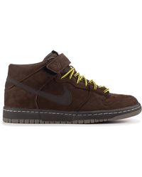 nike dunk sb high chocolate pink
