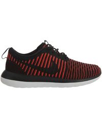 Straßenstil | Nike Roshe Run Suede Schwarz Anthracite Siren Rot Herren Straßenstil | Nike Roshe Run Suede Schwarz Anthracite Siren Rot Herren