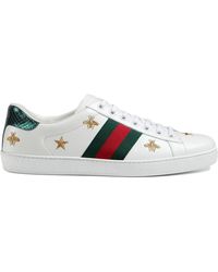 gucci ace bee shoes