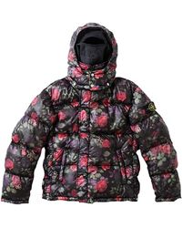 supreme stone island lamy cover stampato puffy jacket copper