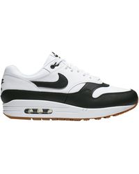 nike air max 1 white gum sole