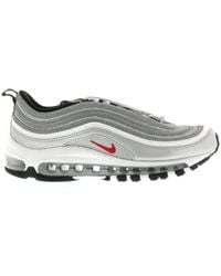 womens silver air max 97