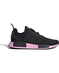 adidas nmd r1 core black clear pink