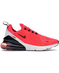 Nike Air Max 270 Triple Red For Men Lyst Nike Air Max 270 Triple Red For Men Lyst
