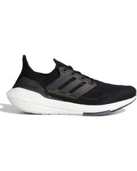 adidas ultra boost core black active purple shock red