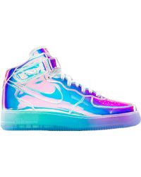 air force 1 high id red