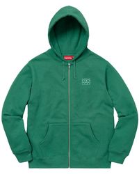 supreme world famous zip up hooded sweatshirt violet