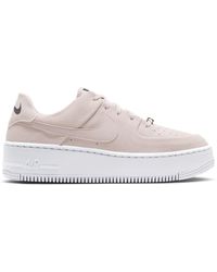 nike air force one sage low rose