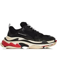 Balenciaga Synthetic Speed Lace Up Sneaker In Black Lyst
