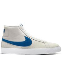 nike sb zoom blazer mid white celestial gold