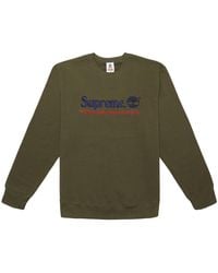 nike supreme crewneck navy