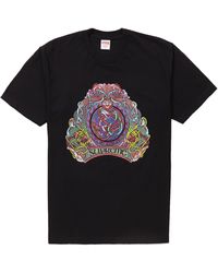 supreme knot tee black