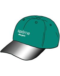 supreme acrylic visor 6 panel