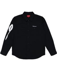 supreme rose work shirt