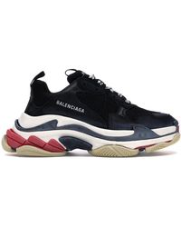 red and black triple s