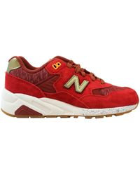New Balance 580 Elite Edition Mesh Suede Sneakers Lyst New Balance 580 Elite Edition Mesh Suede Sneakers Lyst
