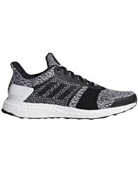 adidas ultra boost mens black white