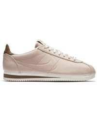 nike classic cortez beige