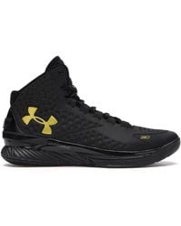 curry 1 black and gold