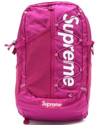 supreme ss17 backpack red