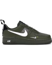 nike air force utility olive green