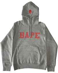 grey bathing ape hoodie