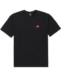 supreme the north face statue of liberty hooded sweatshirt white