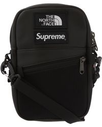 north face supreme side bag