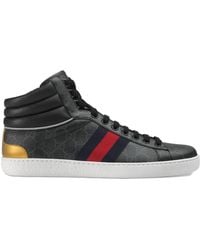 gucci ace tiger black