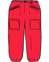 supreme utility belted pant