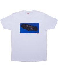 supreme scarface tee white