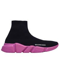 balenciaga speed trainer pink sole